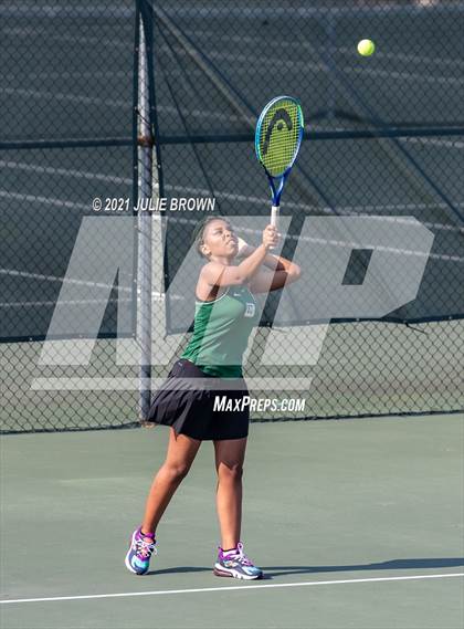 Thumbnail 1 in IHSAA North Central Team Regional/Doubles Sectional  photogallery.
