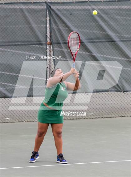 Thumbnail 3 in IHSAA North Central Team Regional/Doubles Sectional  photogallery.