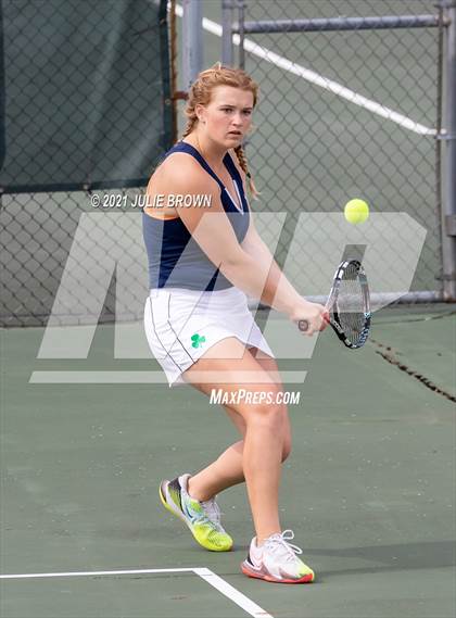 Thumbnail 3 in IHSAA North Central Team Regional/Doubles Sectional  photogallery.