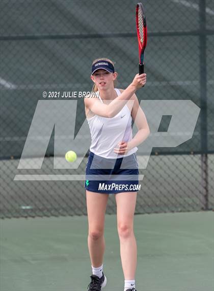 Thumbnail 3 in IHSAA North Central Team Regional/Doubles Sectional  photogallery.