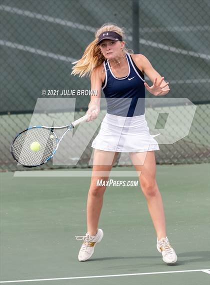 Thumbnail 2 in IHSAA North Central Team Regional/Doubles Sectional  photogallery.