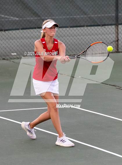 Thumbnail 2 in IHSAA North Central Team Regional/Doubles Sectional  photogallery.
