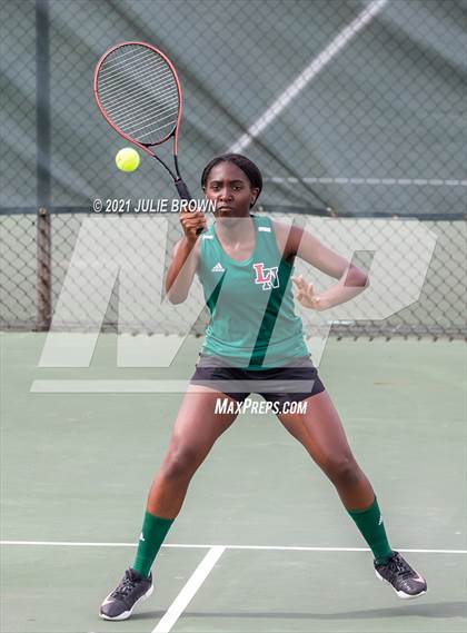 Thumbnail 2 in IHSAA North Central Team Regional/Doubles Sectional  photogallery.