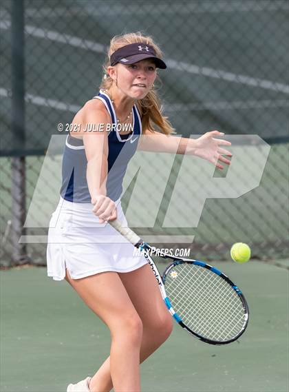 Thumbnail 2 in IHSAA North Central Team Regional/Doubles Sectional  photogallery.