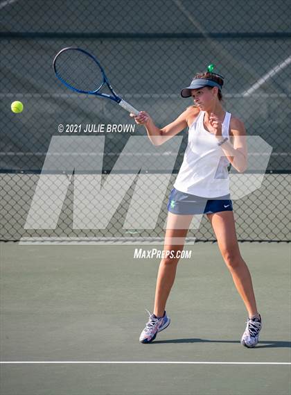 Thumbnail 3 in IHSAA North Central Team Regional/Doubles Sectional  photogallery.
