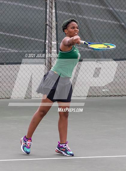 Thumbnail 3 in IHSAA North Central Team Regional/Doubles Sectional  photogallery.