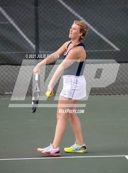 Thumbnail 2 in IHSAA North Central Team Regional/Doubles Sectional  photogallery.