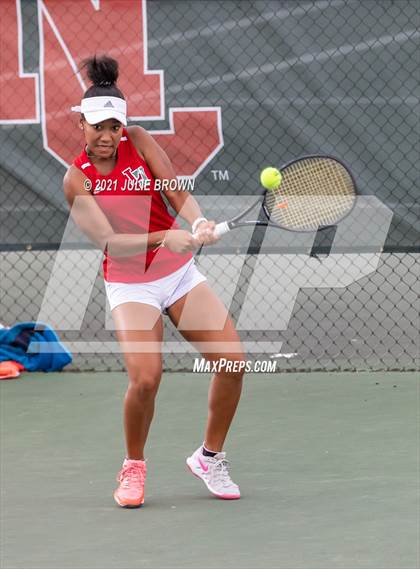 Thumbnail 3 in IHSAA North Central Team Regional/Doubles Sectional  photogallery.