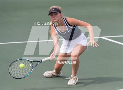 Thumbnail 2 in IHSAA North Central Team Regional/Doubles Sectional  photogallery.