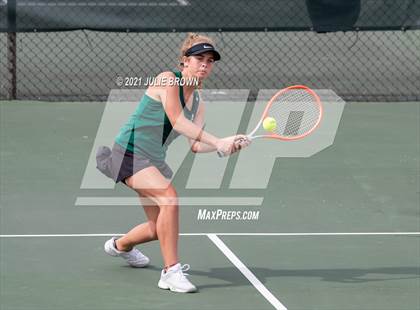 Thumbnail 2 in IHSAA North Central Team Regional/Doubles Sectional  photogallery.