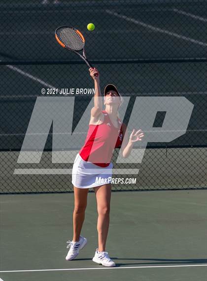 Thumbnail 2 in IHSAA North Central Team Regional/Doubles Sectional  photogallery.