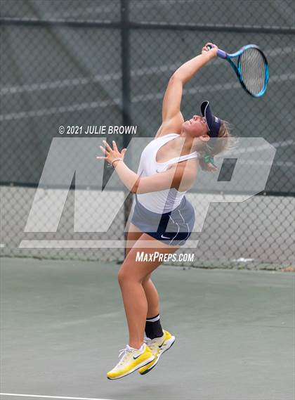 Thumbnail 3 in IHSAA North Central Team Regional/Doubles Sectional  photogallery.