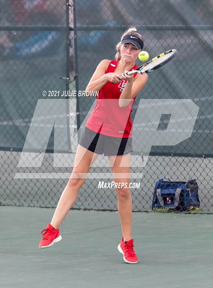 Thumbnail 3 in IHSAA North Central Team Regional/Doubles Sectional  photogallery.