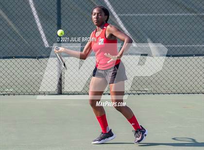 Thumbnail 1 in IHSAA North Central Team Regional/Doubles Sectional  photogallery.