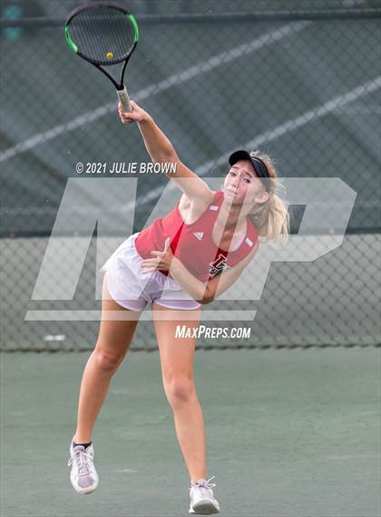 Thumbnail 1 in IHSAA North Central Team Regional/Doubles Sectional  photogallery.