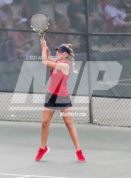 Thumbnail 1 in IHSAA North Central Team Regional/Doubles Sectional  photogallery.