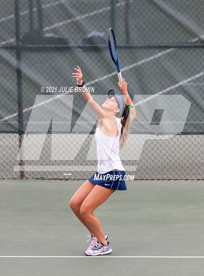 Thumbnail 2 in IHSAA North Central Team Regional/Doubles Sectional  photogallery.