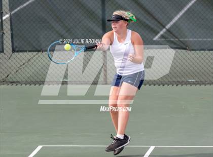 Thumbnail 3 in IHSAA North Central Team Regional/Doubles Sectional  photogallery.
