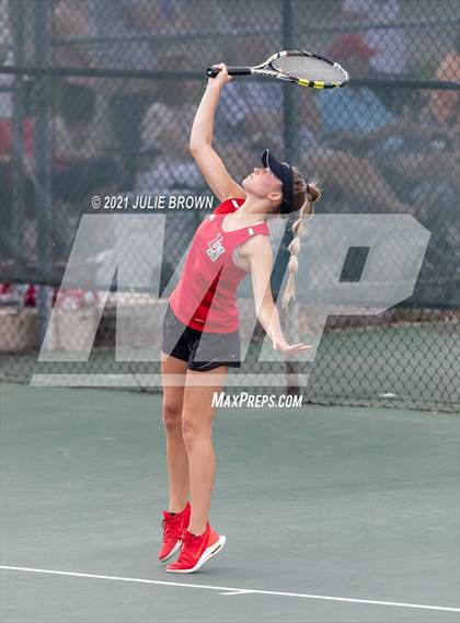Thumbnail 3 in IHSAA North Central Team Regional/Doubles Sectional  photogallery.