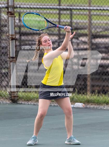 Thumbnail 2 in IHSAA North Central Team Regional/Doubles Sectional  photogallery.