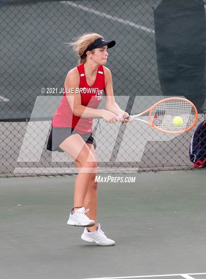 Thumbnail 3 in IHSAA North Central Team Regional/Doubles Sectional  photogallery.