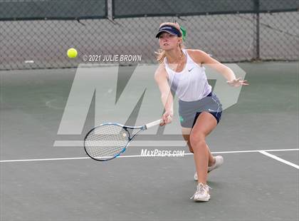 Thumbnail 2 in IHSAA North Central Team Regional/Doubles Sectional  photogallery.