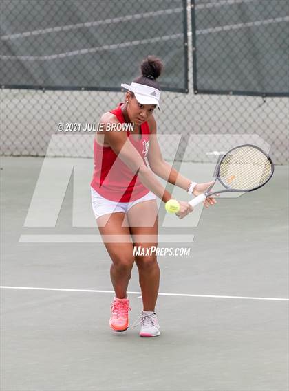 Thumbnail 3 in IHSAA North Central Team Regional/Doubles Sectional  photogallery.