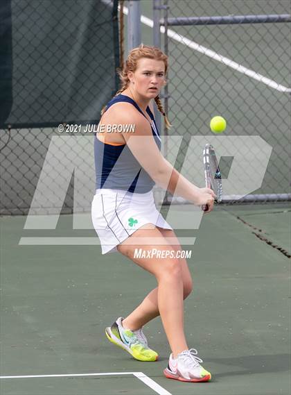 Thumbnail 2 in IHSAA North Central Team Regional/Doubles Sectional  photogallery.