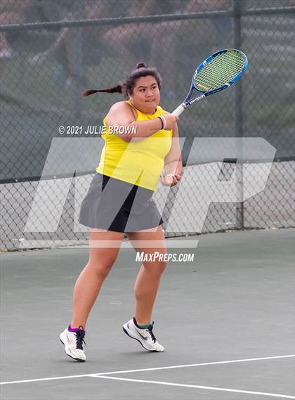 Thumbnail 3 in IHSAA North Central Team Regional/Doubles Sectional  photogallery.