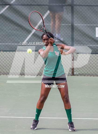 Thumbnail 1 in IHSAA North Central Team Regional/Doubles Sectional  photogallery.