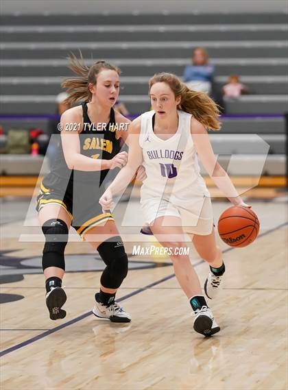 Thumbnail 1 in Salem vs. Brownsburg (Sneakers for Santa Shootout) photogallery.