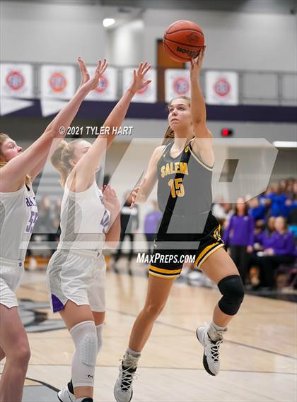 Thumbnail 1 in Salem vs. Brownsburg (Sneakers for Santa Shootout) photogallery.