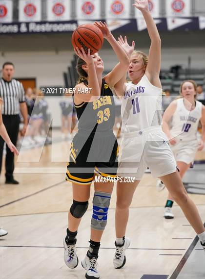 Thumbnail 1 in Salem vs. Brownsburg (Sneakers for Santa Shootout) photogallery.