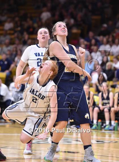 Thumbnail 1 in Evergreen vs. Valor Christian (CHSAA 4A Final) photogallery.