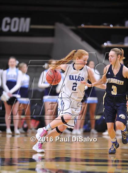 Thumbnail 1 in Evergreen vs. Valor Christian (CHSAA 4A Final) photogallery.