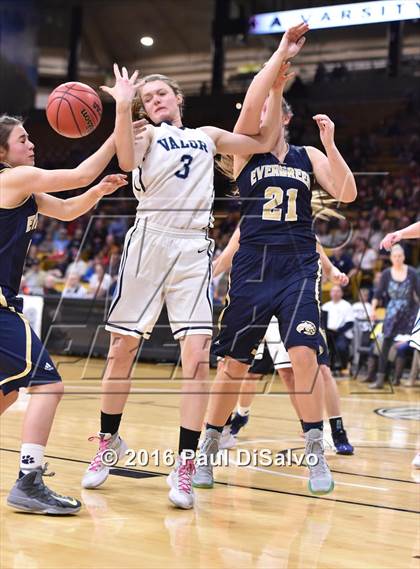 Thumbnail 2 in Evergreen vs. Valor Christian (CHSAA 4A Final) photogallery.
