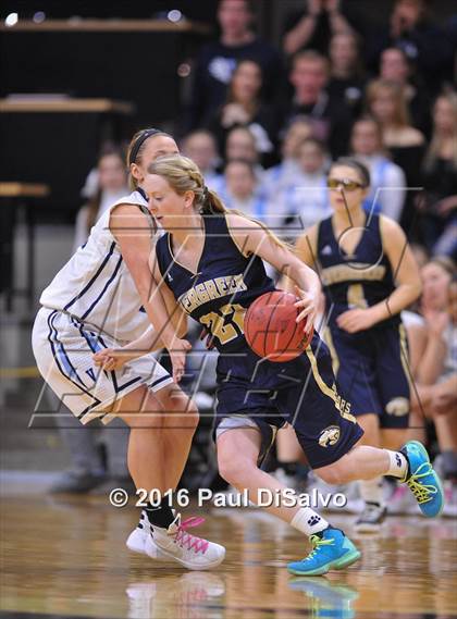 Thumbnail 3 in Evergreen vs. Valor Christian (CHSAA 4A Final) photogallery.