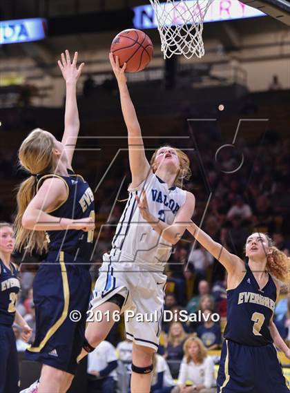 Thumbnail 2 in Evergreen vs. Valor Christian (CHSAA 4A Final) photogallery.