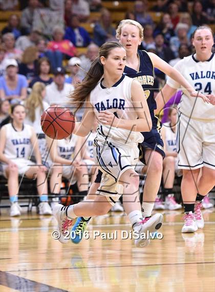 Thumbnail 2 in Evergreen vs. Valor Christian (CHSAA 4A Final) photogallery.