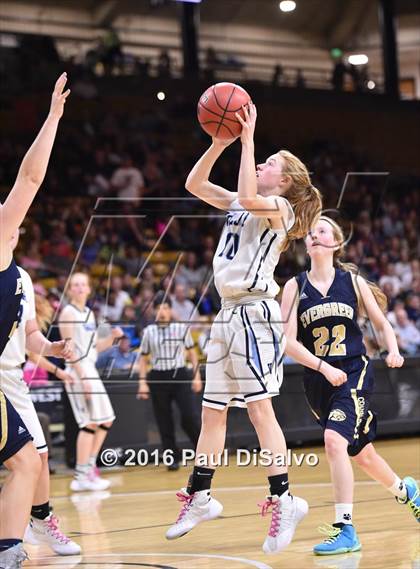 Thumbnail 3 in Evergreen vs. Valor Christian (CHSAA 4A Final) photogallery.