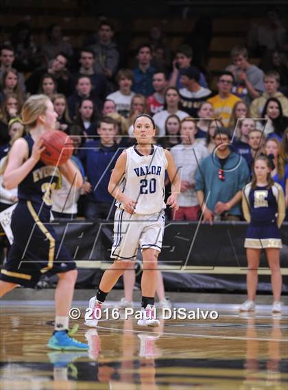 Thumbnail 3 in Evergreen vs. Valor Christian (CHSAA 4A Final) photogallery.