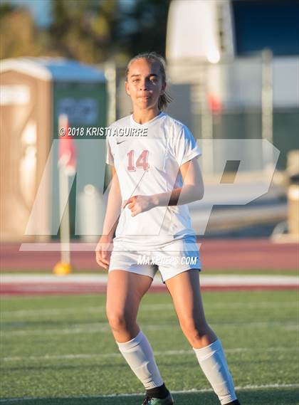 Thumbnail 3 in Mater Dei Catholic vs. Paloma Valley (CIF SoCal Regional D5 1st Round) photogallery.