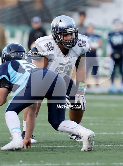 Thumbnail 1 in Valley Christian vs. Madison (CIF State Division 2–AA Final) photogallery.