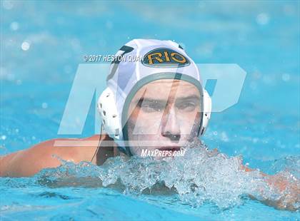 Thumbnail 1 in Menlo-Atherton vs. Rio Americano (Villa Park Classic) photogallery.