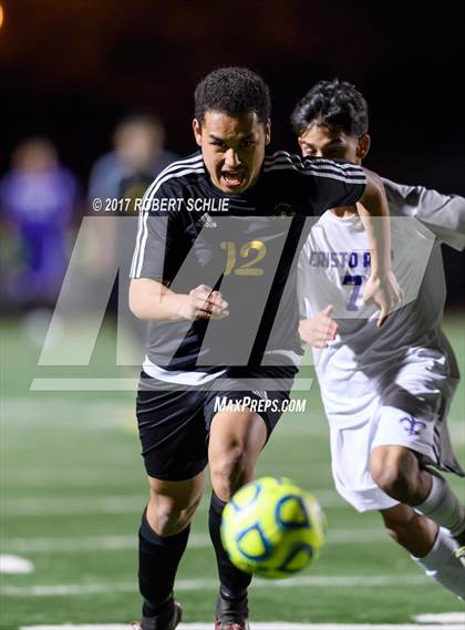 Thumbnail 3 in Le Grand vs. Cristo Rey (CIF SJS D7 Final) photogallery.