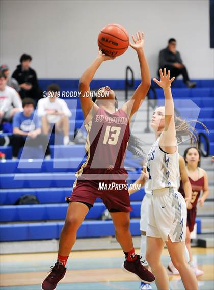 Thumbnail 2 in Barbers Hill vs. Cypress Woods (McDonald's Texas Invitational) photogallery.