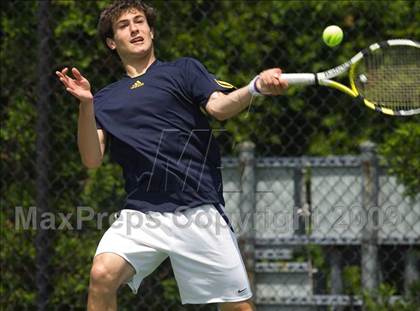 Thumbnail 1 in NYSPHSAA Boys Tennis Championships photogallery.