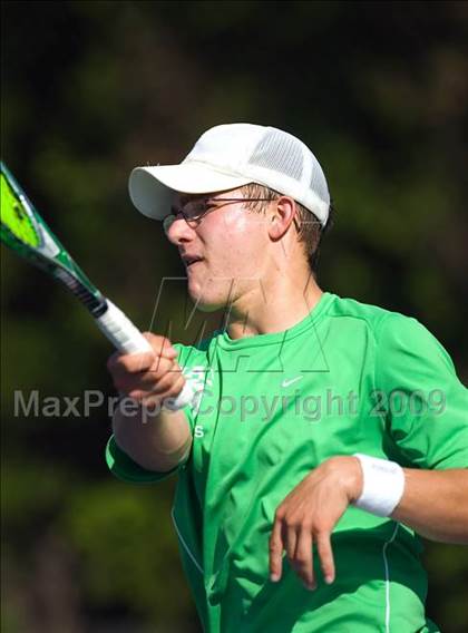 Thumbnail 3 in NYSPHSAA Boys Tennis Championships photogallery.