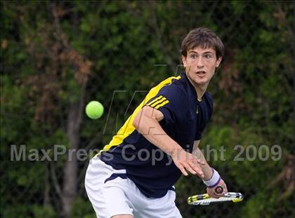 Thumbnail 3 in NYSPHSAA Boys Tennis Championships photogallery.