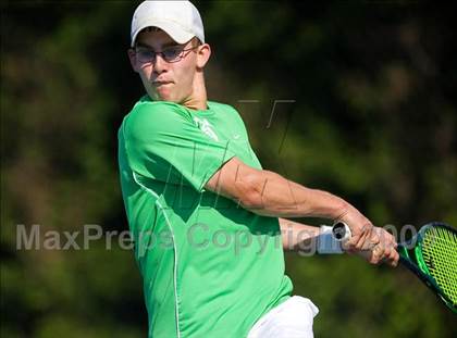 Thumbnail 2 in NYSPHSAA Boys Tennis Championships photogallery.